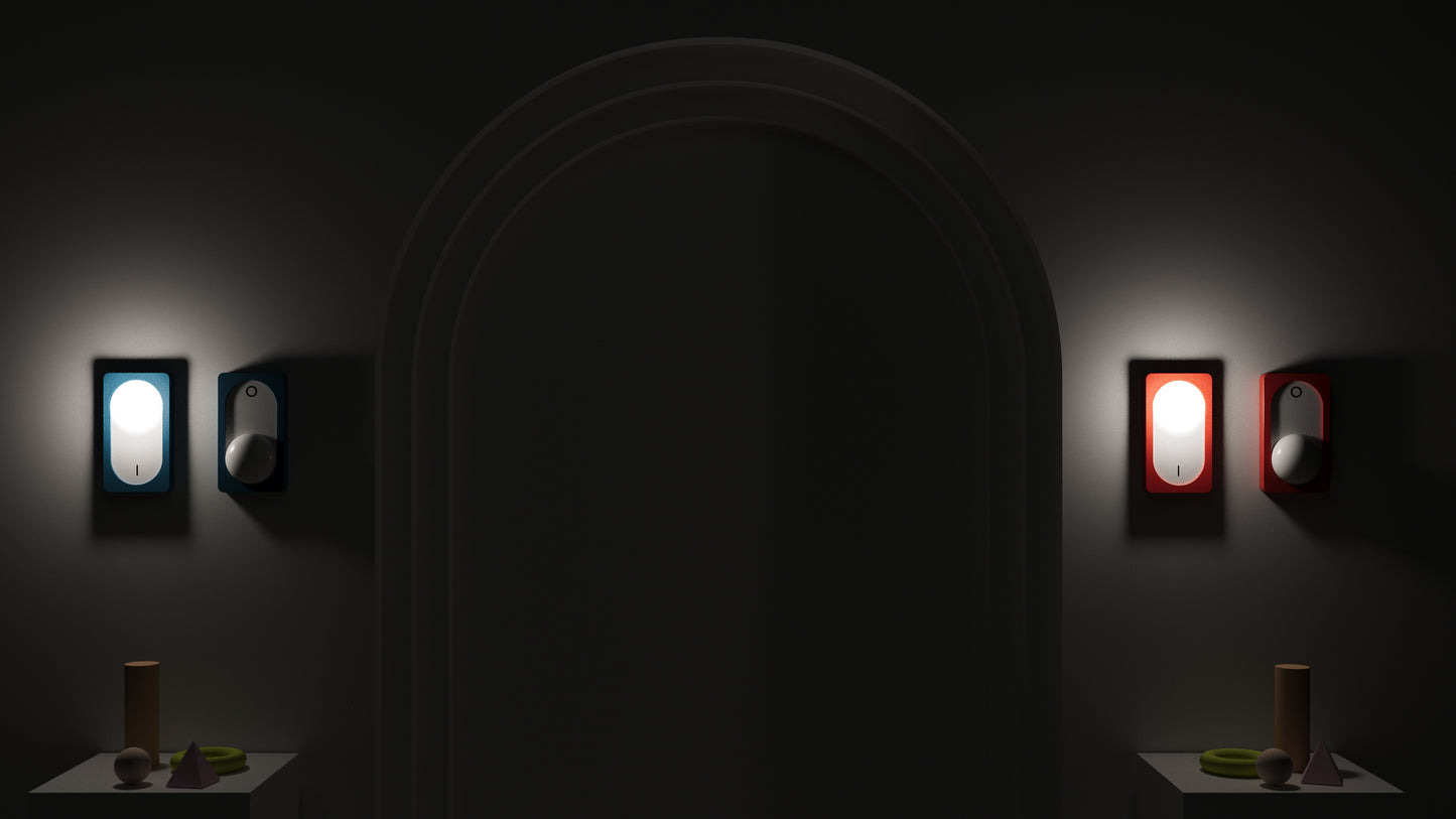 Toggle Switch Lamp in modern minimalist design